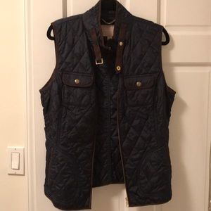 Navy Banana Republic Vest